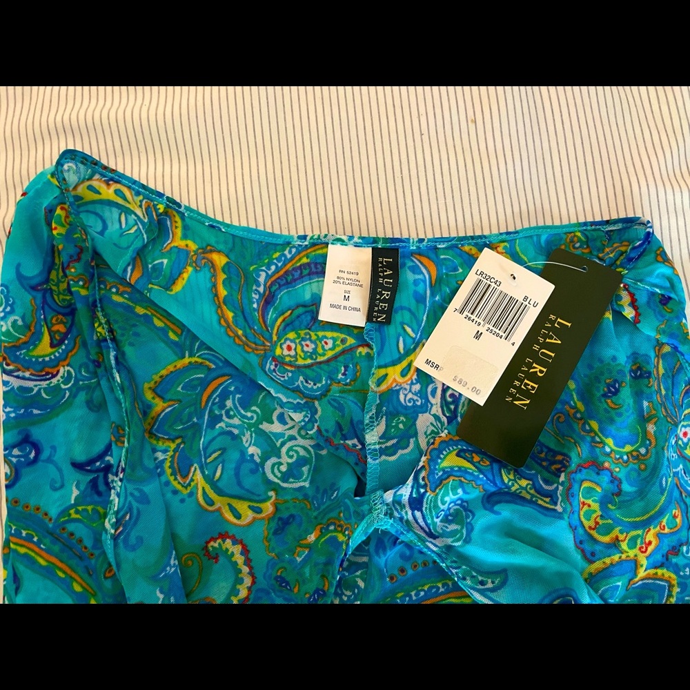 NWT Ralph Lauren swim coverup bottoms